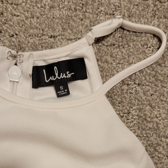 Lulus white skater dress - Picture 2 of 5
